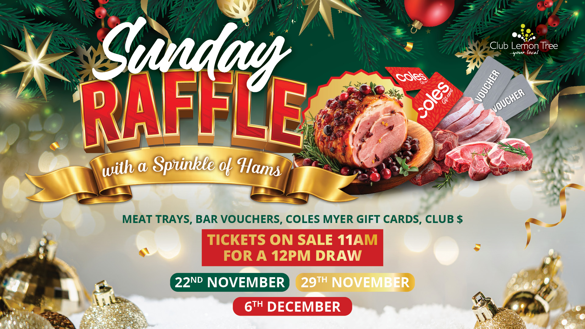 Sunday Raffle