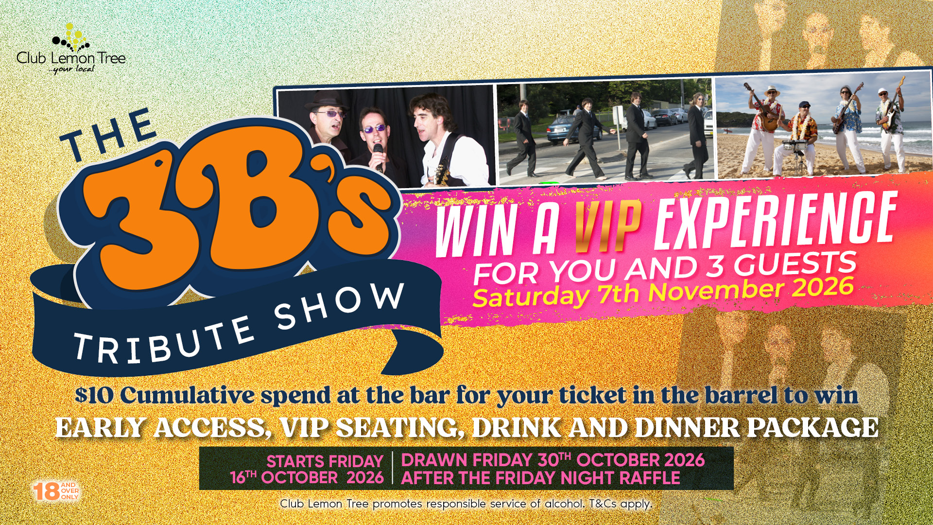 The 3 B's Show: Bee Gees, Beatles & Beach Boys